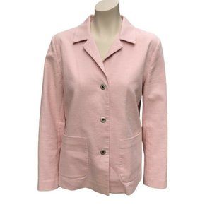 Eileen Fisher Pink Blazer Size M